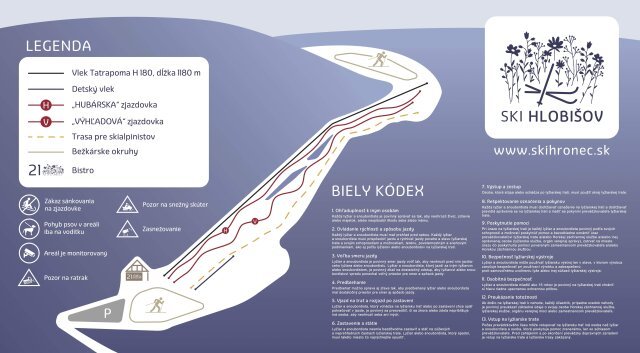 Hlobišov – Hronec sítérképe